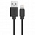 превью Кабель PERO, DC-03, 8-pin Lightning, 2.4А, 0.2м, черный