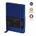 превью Ежедневник недатир. B6, 136л., кожзам, Berlingo «Western», с резинкой, синий
