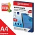 превью Обложки для переплета BRAUBERG, комплект 100 шт., А4, пластик 150 мкм, прозрачно-синие