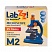 превью Микроскоп детский LEVENHUK LabZZ M2, 100-900 кратный, монокулярный, 3 объектива
