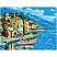 превью Картина по номерам на картоне ТРИ СОВЫ «Город у моря», 30×40, с акриловыми красками и кистями