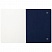 превью Скетчбук для акварели 18л. 150×200 Greenwich Line, темно-синий, 100% хлопок, 200 г/м2, на резинке