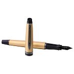 Ручка перьевая Waterman «Expert Gold RT» синяя, 0.8мм, подарочная упаковка
