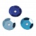 превью Пайетки для творчества «Классика», оттенки голубого, 8 мм, 30 грамм, 3 цвета, ОСТРОВ СОКРОВИЩ