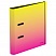 превью Папка-регистратор Berlingo «Radiance», 50мм, ламинированная, желтый/розовый градиент
