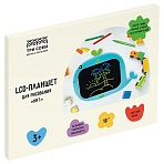 Планшет для рисования LCD, ТРИ СОВЫ «Кит», 10", голубой