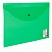 превью Папка-конверт с кнопкой STAFFА4до 100 листовпрозрачнаязеленая 0.15 мм270468