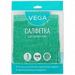 Тряпка для мытья пола Vega, микрофибра, 70×80см, индивид. упаковка