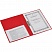 превью Папка с зажимом Attache А4 0.7 мм красная (до 150 листов, с карманом для CD и визиток)