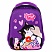 превью Ранец BRAUBERG KIDS START, 1 отделение, 2 кармана, «Sweet cheeks», велюровая панель, 35×26х13см