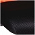 превью Кресло руководителя Helmi HL-E16 «Content», ткань/сетка/экокожа черная/оранжевая, хром