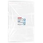 Пакеты БОПП с клеевым клапаном, КОМПЛЕКТ 100 штук, 25×35 + 4 см, 53 мкм, с усиленным швом, BRAUBERG