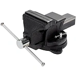 Тиски слесарные 100мм, поворотные, с наковальней KRANZ KR-12-5101