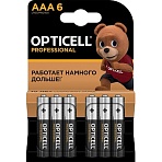 Батарейка OPTICELL Professional AAA 6шт/уп