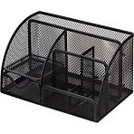 Подставка-органайзер д/канц. прин.7секций Attache125×140x220мм мет. сет. чер