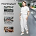 превью Брюки-джоггеры для пищевого производства у17-БР САТ ХАССП на резинке белые сатори (размер 88-92 (44-46), рост 182-188)