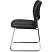 превью Стул офисный Комус Мебель (Easy Chair) 809 чёрный (искусственная кожа, металл хромированный)
