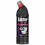 Чистящее средство 750 г, SANFOR WC gel (Санфор гель) «Special Black»