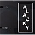 превью Ежедневник недатированный на кольцах Attache, 136л., 80г/м3, Blacky