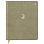 Дневник 1-11 кл. 48л. (твердый) BG «Глобус. Бежевый», иск. кожа, тиснение фольгой, ляссе