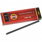 Грифели для цанговых карандашей Koh-I-Noor «Gioconda», 2B, 5.6мм, 6шт., круглый