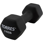 Гантель TORRES 5 кг, PL55015, черный