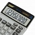 превью Калькулятор STAFF настольный металлический STF-1110, 10 разрядов, двойное питание, 140×105 мм