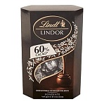Конфеты LINDOR из горьк шок. нач из темного трюфеля. какао мин.60%,200г