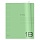 Тетрадь 12л., косая линия c доп. горизонтальной BG «Отличная», зеленая, 70г/м2