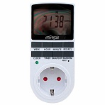 Таймер электрический ENERGENIE LCD-дисплей 2.3" белый