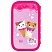 превью Пенал ЮНЛАНДИЯ, 2 отделения, картон с эффектом soft-touch, 19×11 см, «Candy friends»