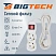 превью Сетевой фильтр BigTech ST210-5-W на 2 розетки 5 метров
