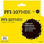 Картридж струйный T2 PFI-107MBK (IC-CPFI-107MBK) мат. чер. для Canon iPF-670