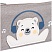 превью Пенал мягкий, 210×82×40 MESHU «Happy bear», канвас