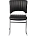 превью Стул офисный Комус Мебель (Easy Chair) 809 чёрный (искусственная кожа, металл хромированный)