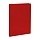 Папка с боковым зажимом СТАММ «Стандарт» А4, 17мм, 700мкм, пластик, красная