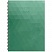 превью Тетрадь общая Attache Cristal А4 96 листов в клетку на спирали (обложка зеленая)