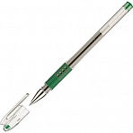 Ручка гелевая PILOT BLGP-G1-5 резин.манжет. зеленая 0,3мм
