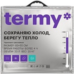 Термопакет ПРО_60×55 Мет/ВПП/Мет Черная_Круглая ручка_Терми