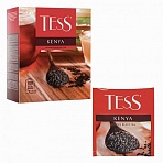 Чай TESS (Тесс) «Kenya», черный, 100 пакетиков в конвертах по 2 г