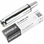 Газ-лифт BRABIX A-80 суперкороткий, ХРОМ, длина в открытом виде 305 мм, d50 мм, класс 2