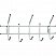 превью Вешалка настенная «Стандарт 2/5», 280×600×110 мм, 5 крючков, металл, белая