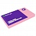 превью Самоклеящийся блок Berlingo «Ultra Sticky», 125×75мм, 100л, пастель, розовый