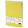 Ежедневник недатированный Альт Megapolis Flex искусственная кожа A5 176 листов желтый (140×210 мм)