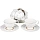Набор чайный 15пр. White chic (6 персоны) v=190/280/435/1350мл, 0970024