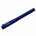 превью Ручка перьевая Faber-Castell «Grip 2011», синяя, F=0.6мм, трехгран., синий корпус