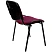 превью Стул офисный Easy Chair Изо/Iso бордовый (ткань, металл) (244439)
