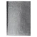 превью Бизнес-тетрадь Hatber Metallic А4 48 листов серебристая в клетку на скрепках