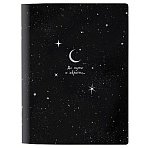 Тетрадь общая, Attache Selection Ночь 165×220 мм 48л клетка скрепка