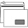 Конверт С4, комплект 50 шт, отрывная полоса STRIP, белый, плотный - 100 г/м2, 229×324 мм